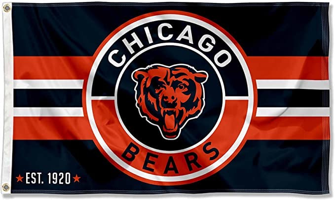 Chicago Bears 3'x5' Team Flag