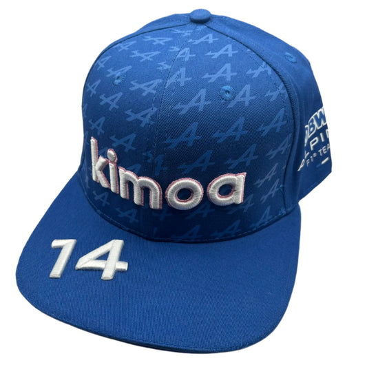 Fernando Alonso Alpine F1 Team Hat – Official Driver Edition Cap