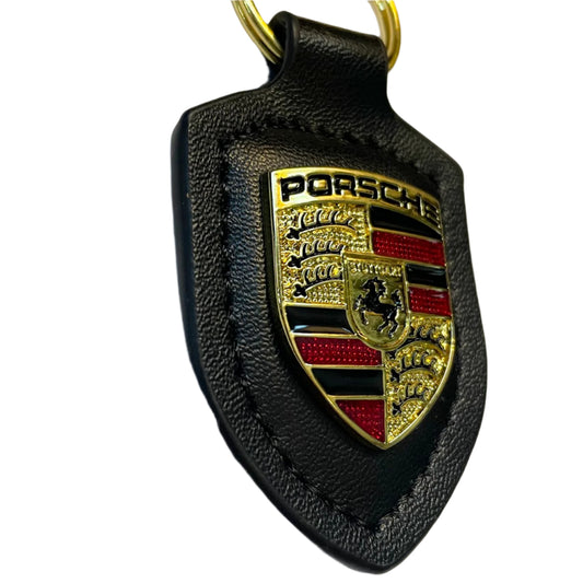 Porsche Genuine Leather Keychain