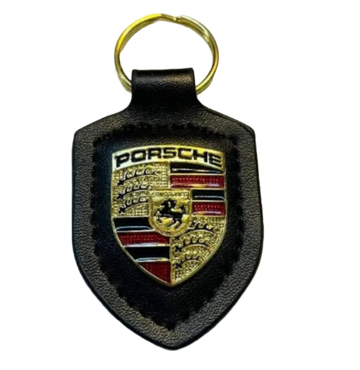 Porsche Genuine Leather Keychain