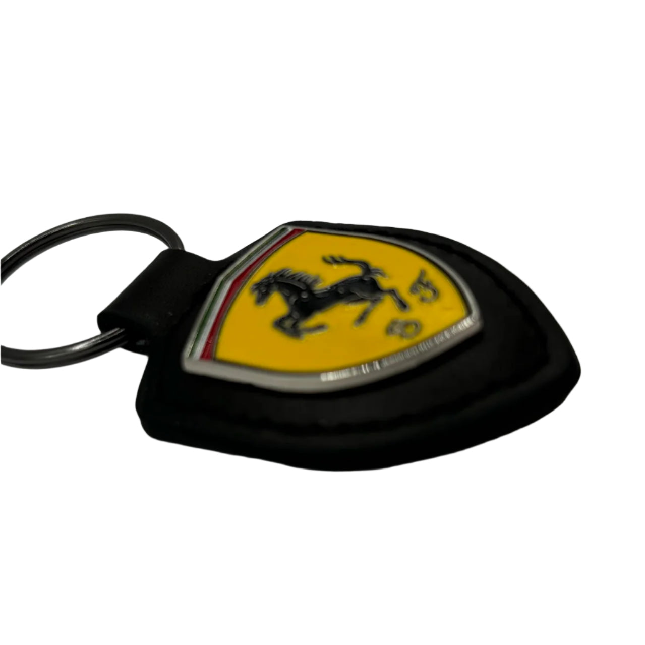 Scuderia Ferrari F1 Genuine Leather Keychain