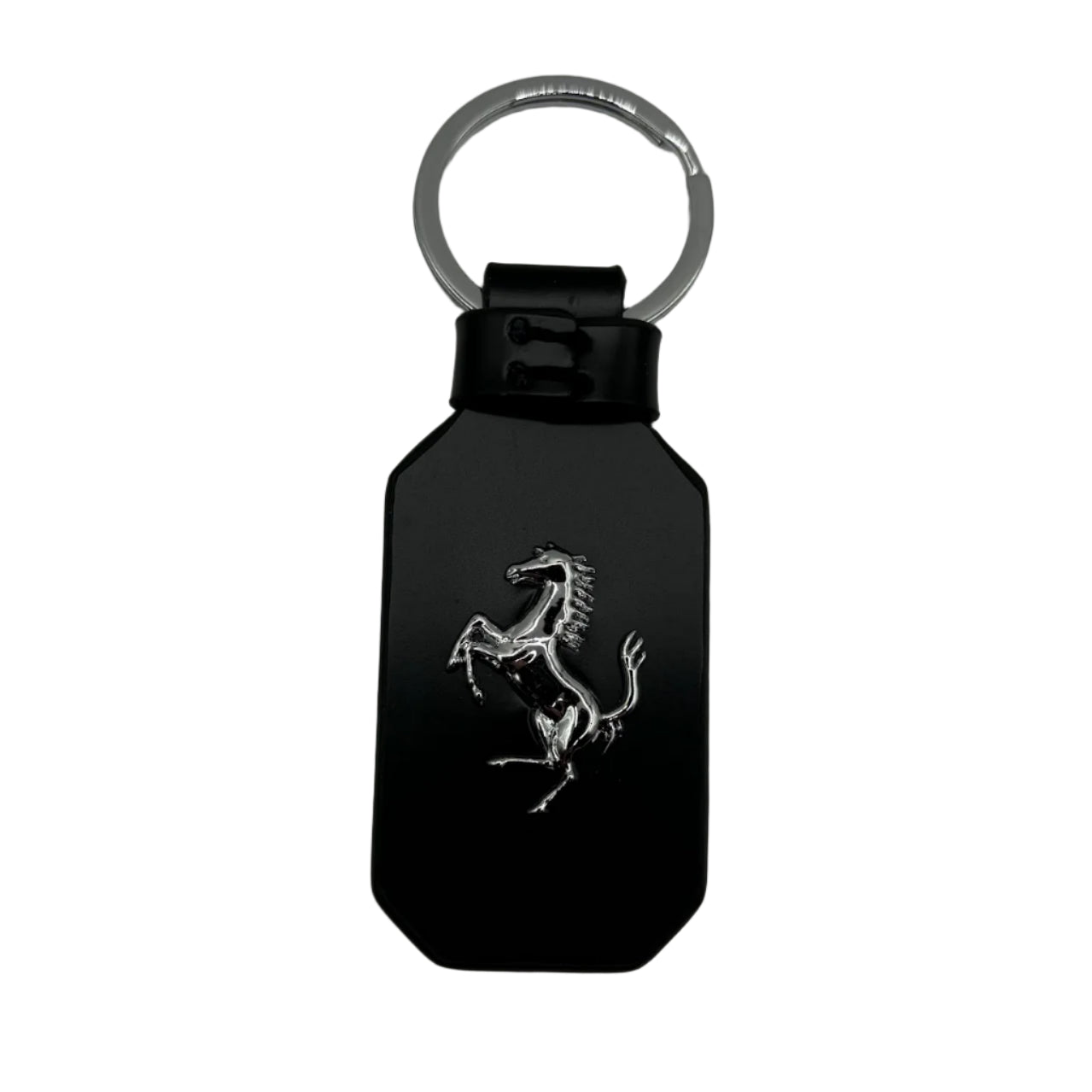 Scuderia Ferrari F1 Genuine Leather Keychain