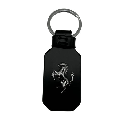 Scuderia Ferrari F1 Genuine Leather Keychain